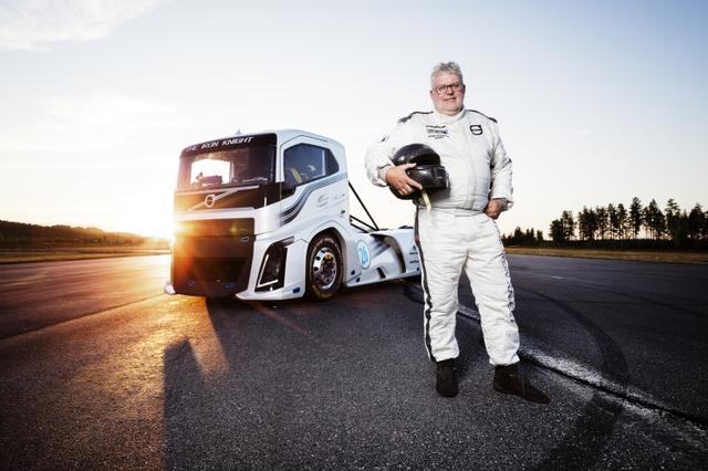 Boije Ovebrink fue uno de los grandes animadores de las carreras de camiones en los años 90.